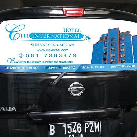 Hotel Citi International Palang Merah Medan Bagian luar foto